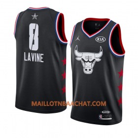 Maillot NBA Chicago Bulls Zach LaVine 8 2019 All-Star Jordan Brand Noir Swingman - Homme